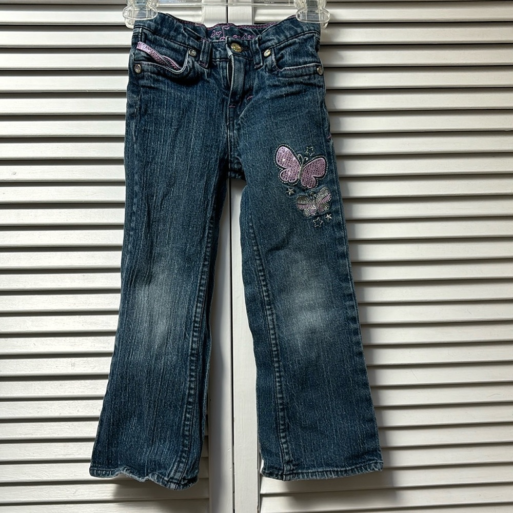 Girls 5 T adjustable Levi’s red tab jeans